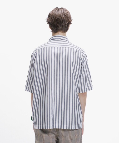 LACOSTE（ラコステ）の「ルーズフィット ストライプシャツ（シャツ/ブラウス・メンズ・ライトブルー/ダークネイビー・41/40/38/39）」の11枚目の写真