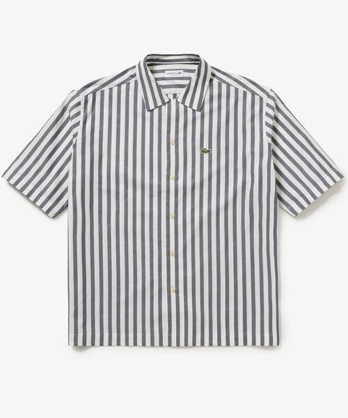 LACOSTE（ラコステ）の「ルーズフィット ストライプシャツ（シャツ/ブラウス・メンズ・ライトブルー/ダークネイビー・41/40/38/39）」の13枚目の写真