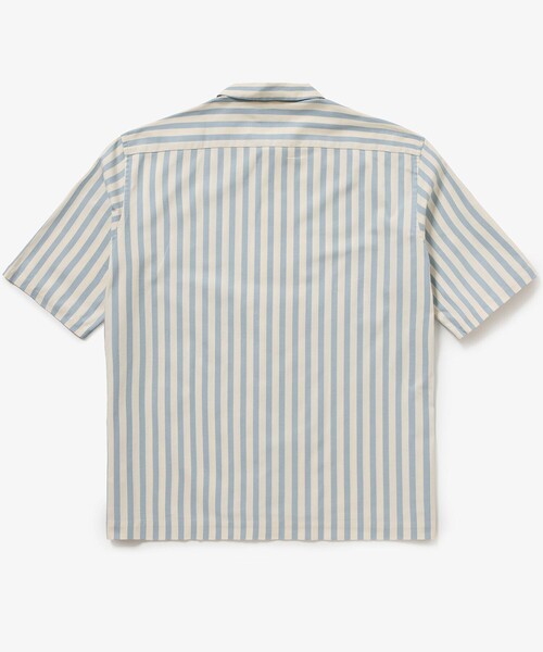 LACOSTE（ラコステ）の「ルーズフィット ストライプシャツ（シャツ/ブラウス・メンズ・ライトブルー/ダークネイビー・41/40/38/39）」の4枚目の写真