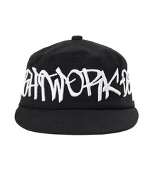 NIGHTWORKDEPT（ナイトワークデプト）の「N.W.D Graffiti Pillbox Cap_Black（キャップ）」