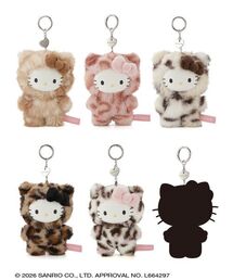 sanrio house（サンリオハウス）の「【sanrio houseシークレットコレクション】フラッフィーハローキティアニマルチャーム（フィギュア）」