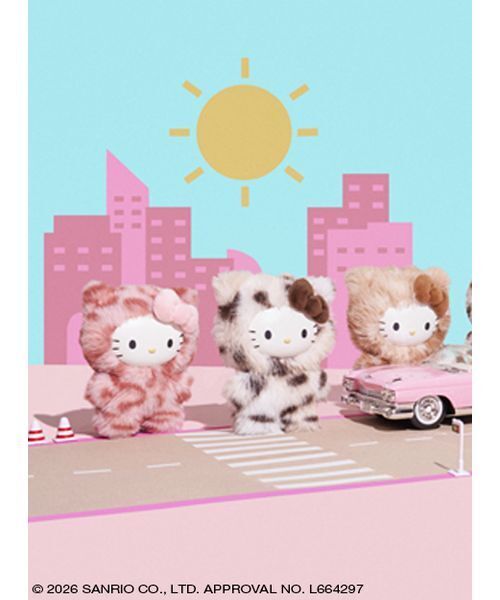 sanrio house(サンリオハウス)の「【sanrio houseシークレットコレクション】フラッフィーハローキティアニマルチャーム(フィギュア・レディース・マルチ・F)」の4枚目の写真