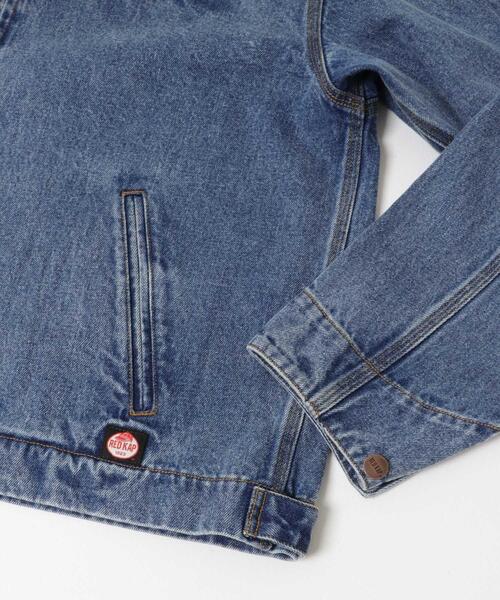RED KAP(レッドキャップ)の「『別注』RED KAP×Sonny Label デニムジップブルゾン(デニムジャケット・メンズ・インディゴブルー/ワンウォッシュ・LARGE/MEDIUM)」の4枚目の写真