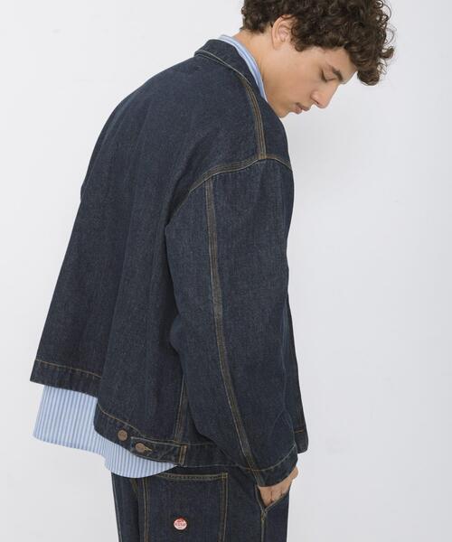 RED KAP(レッドキャップ)の「『別注』RED KAP×Sonny Label デニムジップブルゾン(デニムジャケット・メンズ・インディゴブルー/ワンウォッシュ・LARGE/MEDIUM)」の5枚目の写真