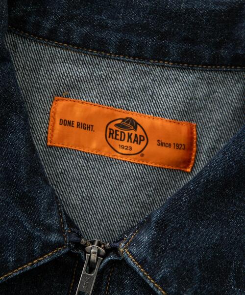 RED KAP(レッドキャップ)の「『別注』RED KAP×Sonny Label デニムジップブルゾン(デニムジャケット・メンズ・インディゴブルー/ワンウォッシュ・LARGE/MEDIUM)」の17枚目の写真