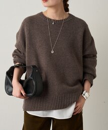 GALLARDAGALANTE | 【WEB限定カラーあり】ウールクループルオーバー(ニット/セーター)