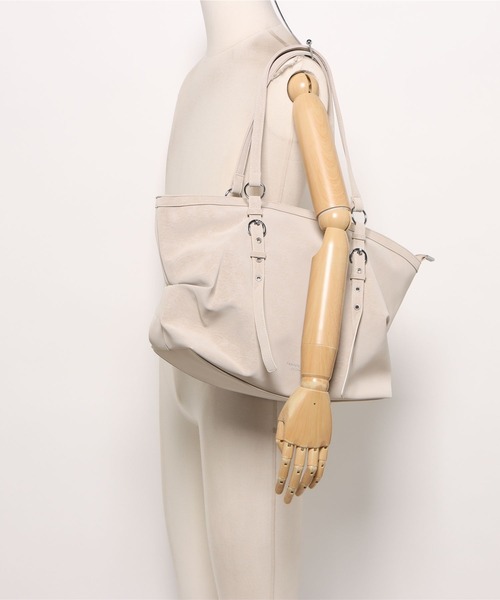 apres jour(アプレジュール)の「【apresjour ×ARIAZ】ベルトハンドルトートバッグ(トートバッグ・レディース・ダークブラウン/ブラック/アイボリー・FREE)」の6枚目の写真