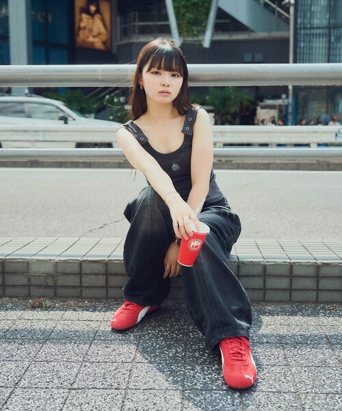 Subciety(サブサエティ)の「Metal strap tank top(タンクトップ・レディース・チャコール・FREE)」の12枚目の写真