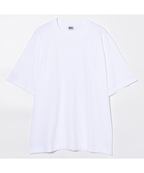 B.V.D(ビーブイディー)の「/B.V.D/150th PACK MEDIUM WEIGHT TEE(Tシャツ/カットソー・メンズ・ホワイト/ブラック・LARGE/MEDIUM/X-LARGE)」の4枚目の写真