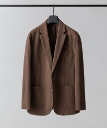 〈手洗い可能〉トリコット コーデュロイ ジャケット (セットアップ対応)