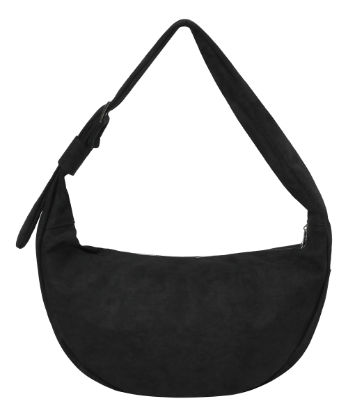 COIRIS（コイリス）の「レナ スエード ハーフムーン hoboバッグ (2カラー)（ショルダーバッグ・レディース・ダークブラウン/ブラック・FREE）」の7枚目の写真
