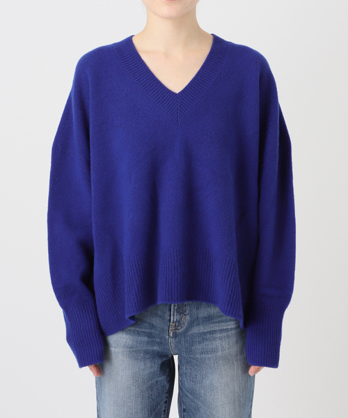 Spick & Span（スピックアンドスパン）の「クーマラムVネックプルオーバー（ニット/セーター・レディース・レッド/ベージュ/チャコールグレー/ブルー系その他・FREE）」の19枚目の写真