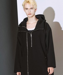 NO ID.（ノーアイディ）の「【NO ID.】Synthetic Leather Double Zip Mods Coat   シンセティック レザー ダブル ジップ モッズ コート（モッズコート）」