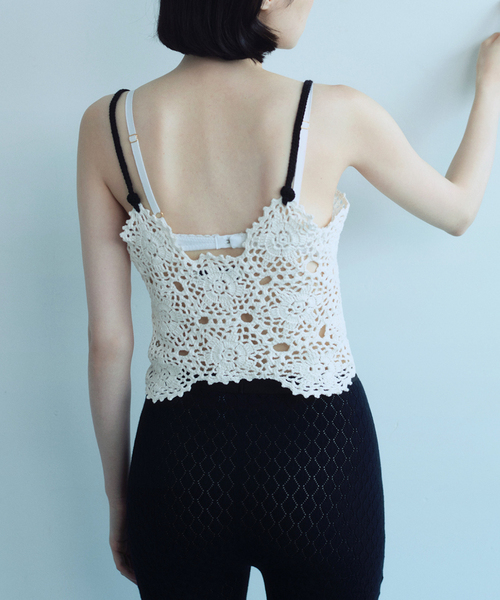 EDIT. FOR LULU(エディットフォールル)の「【AYNI for LULU】 camisole(キャミソール・レディース・ホワイト・FREE)」の12枚目の写真