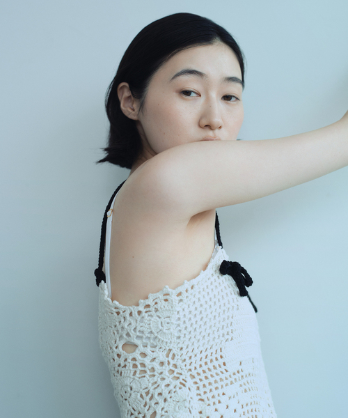 EDIT. FOR LULU(エディットフォールル)の「【AYNI for LULU】 camisole(キャミソール・レディース・ホワイト・FREE)」の13枚目の写真