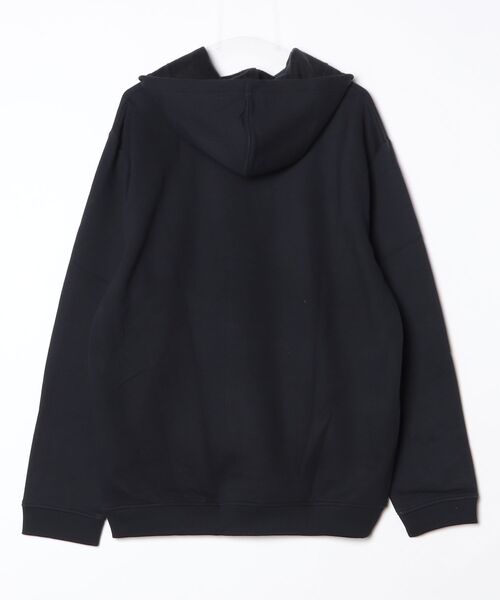 Calvin Klein(カルバン・クライン)の「Calvin Klein カルバンクライン/ 裏起毛 モノグラム スウェット プルパーカー LS FOIL STRIPE PULLOVER HOODIE(パーカー・メンズ・ホワイト/ブラック・L/S/XL)」の3枚目の写真