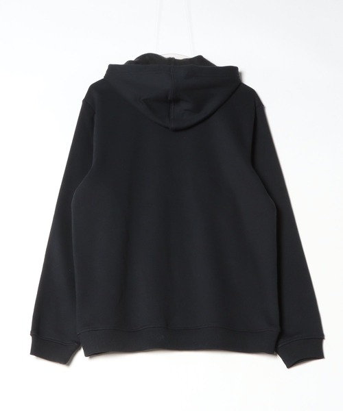 Calvin Klein(カルバン・クライン)の「Calvin Klein カルバンクライン/ 裏起毛 モノグラム スウェット プルパーカー LS FOIL STRIPE PULLOVER HOODIE(パーカー・メンズ・ホワイト/ブラック・L/S/XL)」の4枚目の写真
