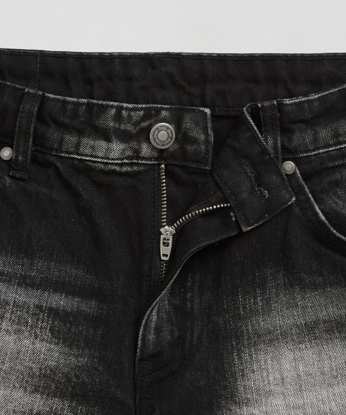 LMOOD WOMEN(エルムード ウーマン)の「ロー デニム ショーツ ウォッシュドブラック(その他パンツ・レディース・その他・38/36)」の3枚目の写真