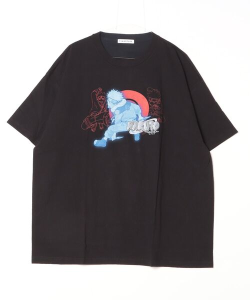 F-LAGSTUF-F（フラグスタフ）の「NARUTO S/S TEE（Tシャツ/カットソー・メンズ・Black/White・XX-LARGE/X-LARGE/LARGE/MEDIUM）」の2枚目の写真