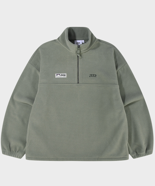 JEEP(ジープ)の「ESSENTIALS スモールロゴハーフジップボアジャケット (JR5TSF192OL)(その他アウター・レディース・その他・SMALL/MEDIUM/LARGE/X-SMALL)」の2枚目の写真