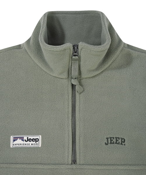 JEEP(ジープ)の「ESSENTIALS スモールロゴハーフジップボアジャケット (JR5TSF192OL)(その他アウター・レディース・その他・SMALL/MEDIUM/LARGE/X-SMALL)」の4枚目の写真
