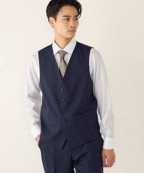 SHIPS Colors(シップス カラーズ)の「〈消臭〉Deo-Papi(R) イージーケア クレリック ワイドカラー シャツ(シャツ/ブラウス・メンズ・ライトグレー・41/40/39/38/37/42)」の9枚目の写真