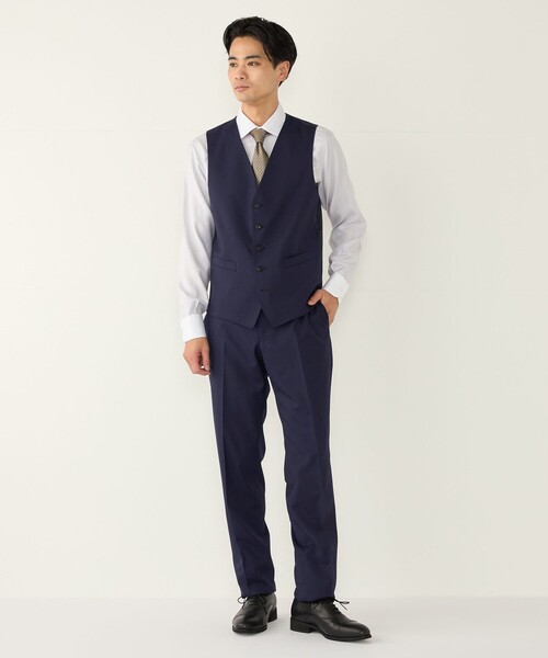SHIPS Colors(シップス カラーズ)の「〈消臭〉Deo-Papi(R) イージーケア クレリック ワイドカラー シャツ(シャツ/ブラウス・メンズ・ライトグレー・41/40/39/38/37/42)」の11枚目の写真