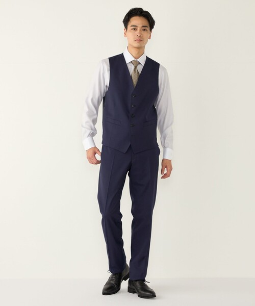 SHIPS Colors(シップス カラーズ)の「〈消臭〉Deo-Papi(R) イージーケア クレリック ワイドカラー シャツ(シャツ/ブラウス・メンズ・ライトグレー・41/40/39/38/37/42)」の12枚目の写真