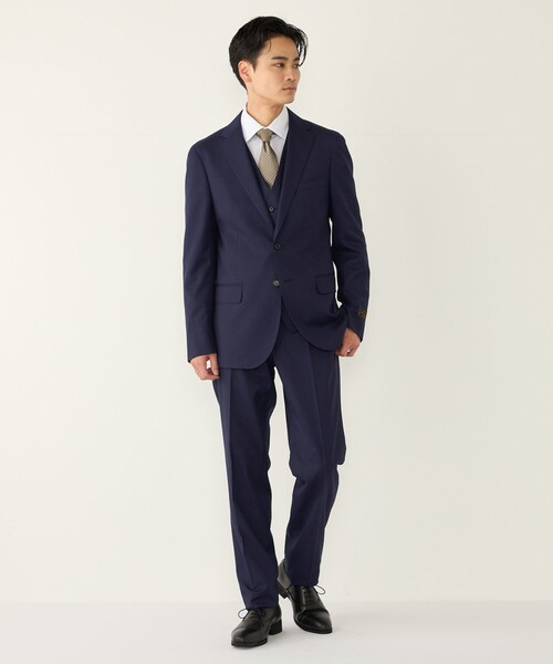 SHIPS Colors(シップス カラーズ)の「〈消臭〉Deo-Papi(R) イージーケア クレリック ワイドカラー シャツ(シャツ/ブラウス・メンズ・ライトグレー・41/40/39/38/37/42)」の14枚目の写真