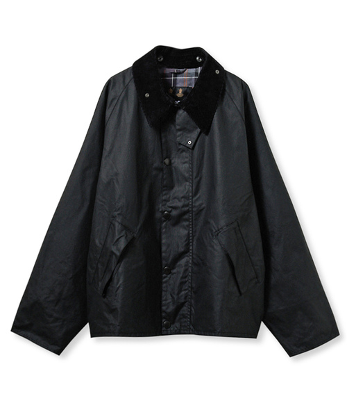 Barbour(バブアー)の「Barbour(バブアー) OS TRANSPORT WAX JACKET(その他アウター・メンズ・カーキ/ブラック・42/40/38/36)」の1枚目の写真