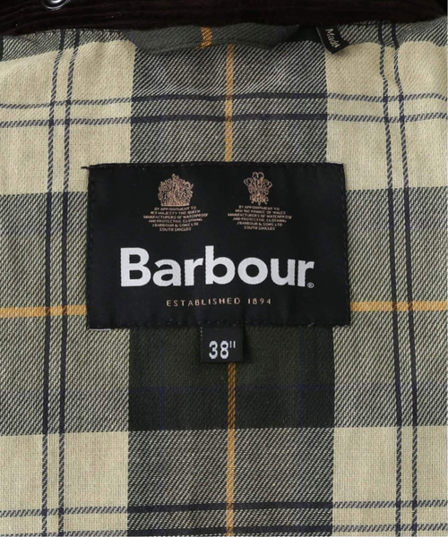 Barbour(バブアー)の「Barbour(バブアー) OS TRANSPORT WAX JACKET(その他アウター・メンズ・カーキ/ブラック・42/40/38/36)」の5枚目の写真