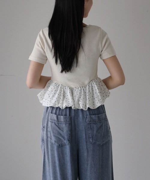 model：164cm. 着用サイズ：FREE
