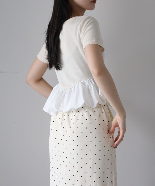 model：164cm. 着用サイズ：FREE