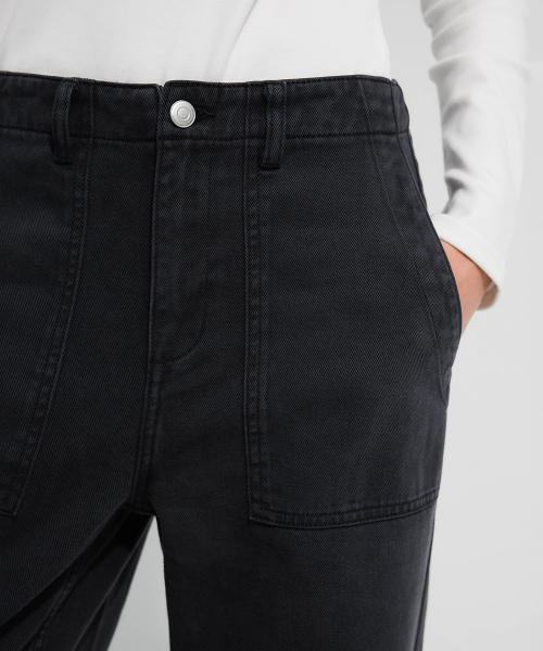 RAAM(ラム)の「ヴィンテージ染めポケットチノパンツ(その他パンツ・レディース・チャコールグレー・SMALL/MEDIUM)」の3枚目の写真