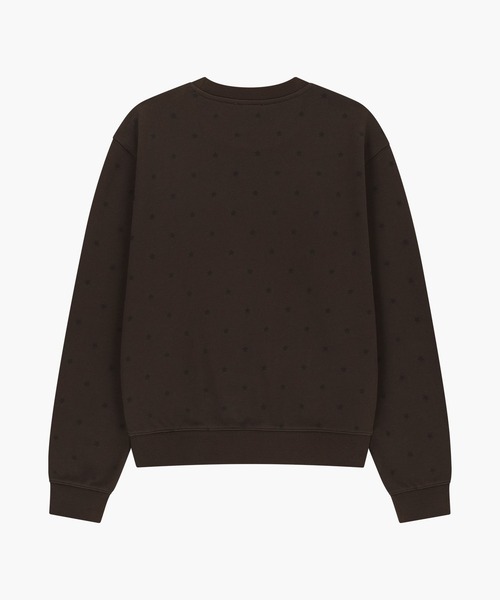 MARITHE + FRANCOIS GIRBAUD(マリテフランソワジルボー)の「W CLASSIC LOGO SWEATSHIRT(スウェット・レディース・ブラウン/ライトグレー/Navy/Cream・SMALL/MEDIUM)」の9枚目の写真