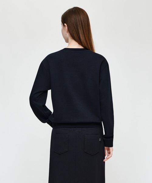 MARITHE + FRANCOIS GIRBAUD(マリテフランソワジルボー)の「W CLASSIC LOGO SWEATSHIRT(スウェット・レディース・ブラウン/ライトグレー/Navy/Cream・SMALL/MEDIUM)」の22枚目の写真