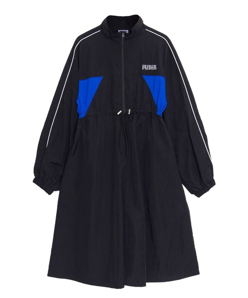 PUNYUS(プニュズ)の「【NEW SIZE】切り替えナイロンワンピース(ワンピース・レディース・カーキ/ネイビー/ブラック・5/3/4/2/1)」の2枚目の写真