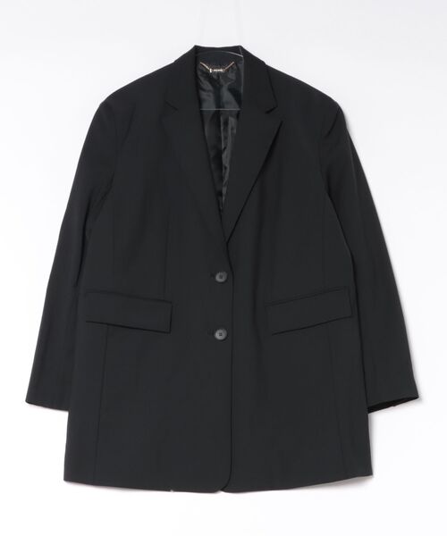 Rouge vif（ルージュヴィフ）の「MICA&amp;DEAL　big tailored JK（テーラードジャケット・レディース・ブラック/チャコールグレー・フリー）」の2枚目の写真