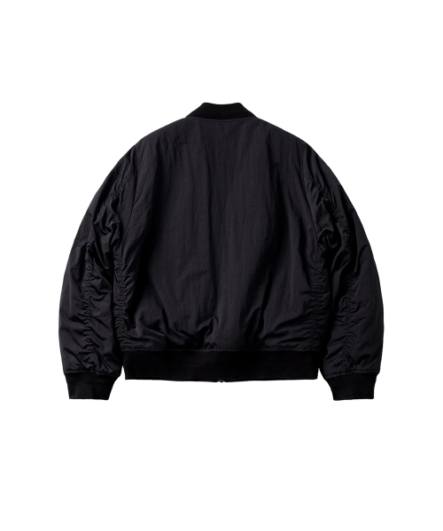 YOUCHE PRET A PORTER(ユッシュプレタポルテ)の「SI STRATA MA-1ジャケット ダークネイビー(ブルゾン・メンズ・その他・MEDIUM/LARGE)」の2枚目の写真