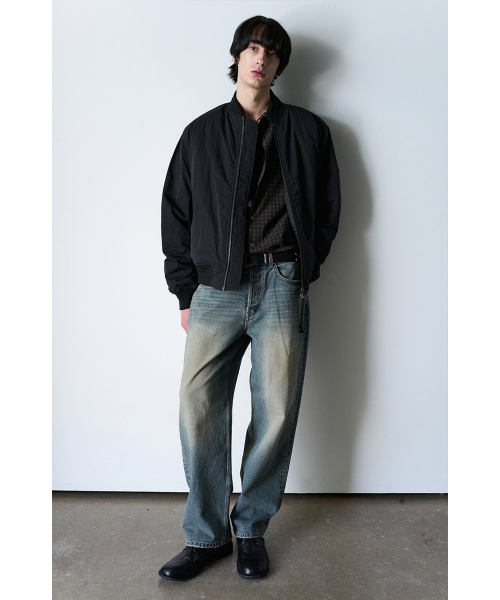 YOUCHE PRET A PORTER(ユッシュプレタポルテ)の「SI STRATA MA-1ジャケット ダークネイビー(ブルゾン・メンズ・その他・MEDIUM/LARGE)」の11枚目の写真