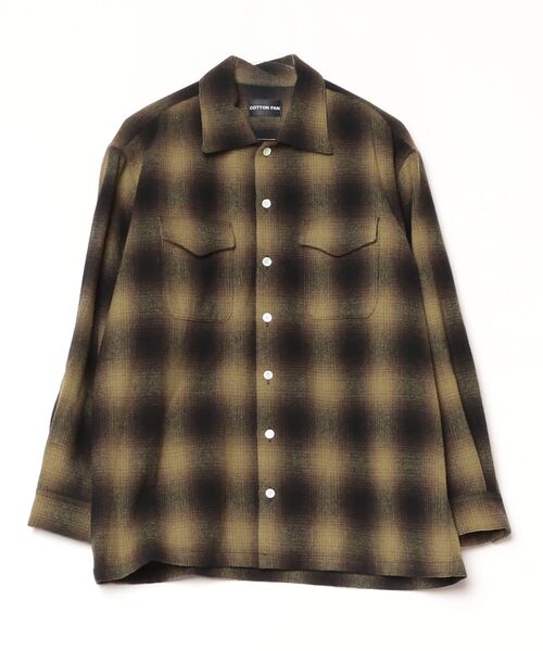 cotton pan(コットンパン)の「COTTON PAN Schaaf L/S Oakland型(Tシャツ/カットソー・メンズ・オリーブ/グリーン・2/1)」の6枚目の写真