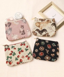 Flowering（フラワーリング）の「宝石/いちご/猫/犬/ティッシュポーチ（ポーチ）」