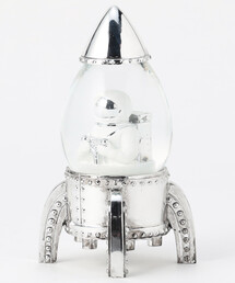 DULTON(�_���g��)��DULTON/�_���g�� LED SNOW GLOBE 'SPACEMAN IN ROCKET'(�C���e���A�G��)