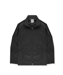 FORMLICH（ポムリッシュ）の「EMBOSSED TERRAIN JACKET / BLACK（ナイロンジャケット）」