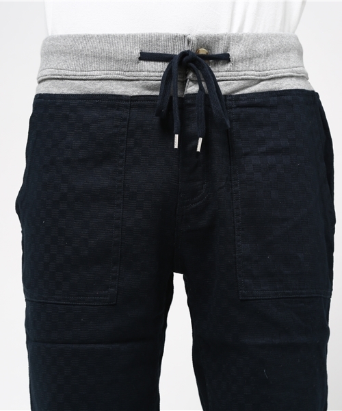 Request（リクエスト）の「【REQUEST】　ジャガード　イージーショーツ（その他パンツ・メンズ・カーキ/オフホワイト/ネイビー・2/3）」の7枚目の写真