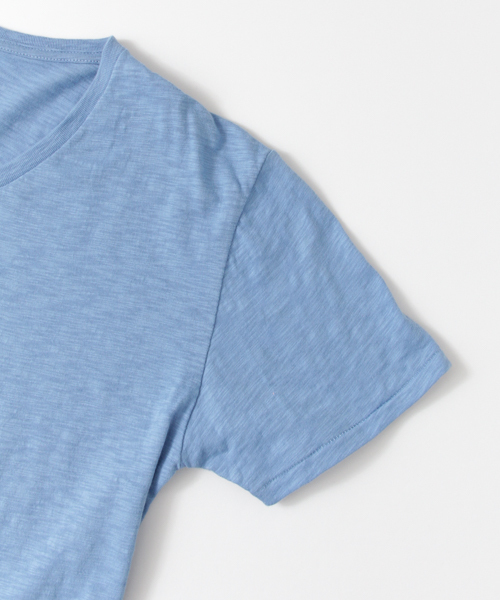 URBAN RESEARCH Sonny Label（アーバンリサーチサニーレーベル）の「Sonny Label スラブ天竺VネックT（Tシャツ/カットソー・レディース・ホワイト/ピンク/ブルー系その他/ブルー/カーキ/ブラック・FREE）」の8枚目の写真