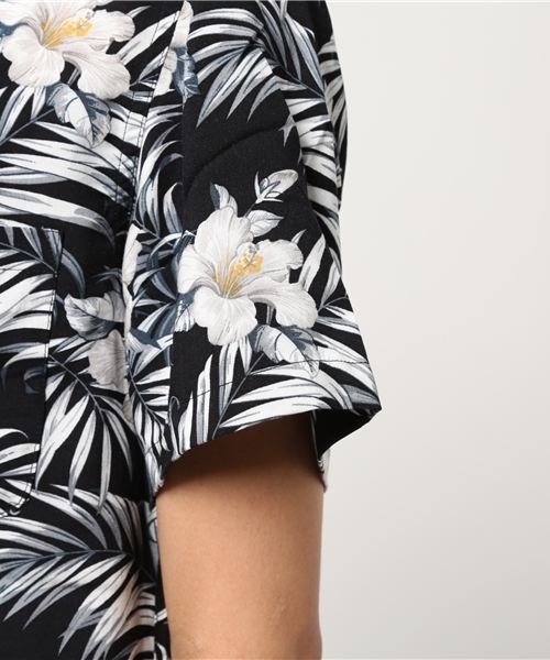 LB/S （エルビーエス）の「【SEAVAN】レーヨンアロハシャツ（シャツ/ブラウス・メンズ・ホワイト/ブラック/レッド/サックスブルー/アイボリー・LARGE/MEDIUM/X-LARGE/XX-LARGE）」の11枚目の写真