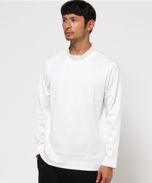BLACK LABEL CRESTBRIDGE | スムースモックネックＴ(Tシャツ/カットソー)