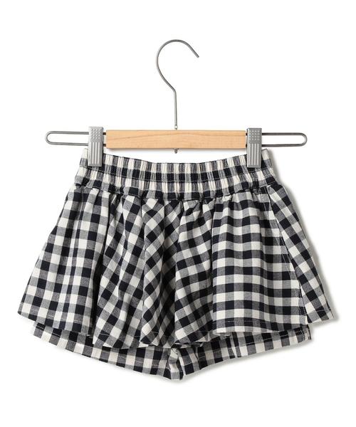 coen（コーエン）の「【coen kids】ストレッチキュロットスカート(100～150cm)（スカート・キッズ・その他1/ネイビー・110/100/130/140/120/150）」の5枚目の写真