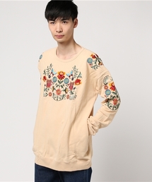 ALDIES | Owl Big Sweat 刺繍入り ビッグスウェット(スウェット)